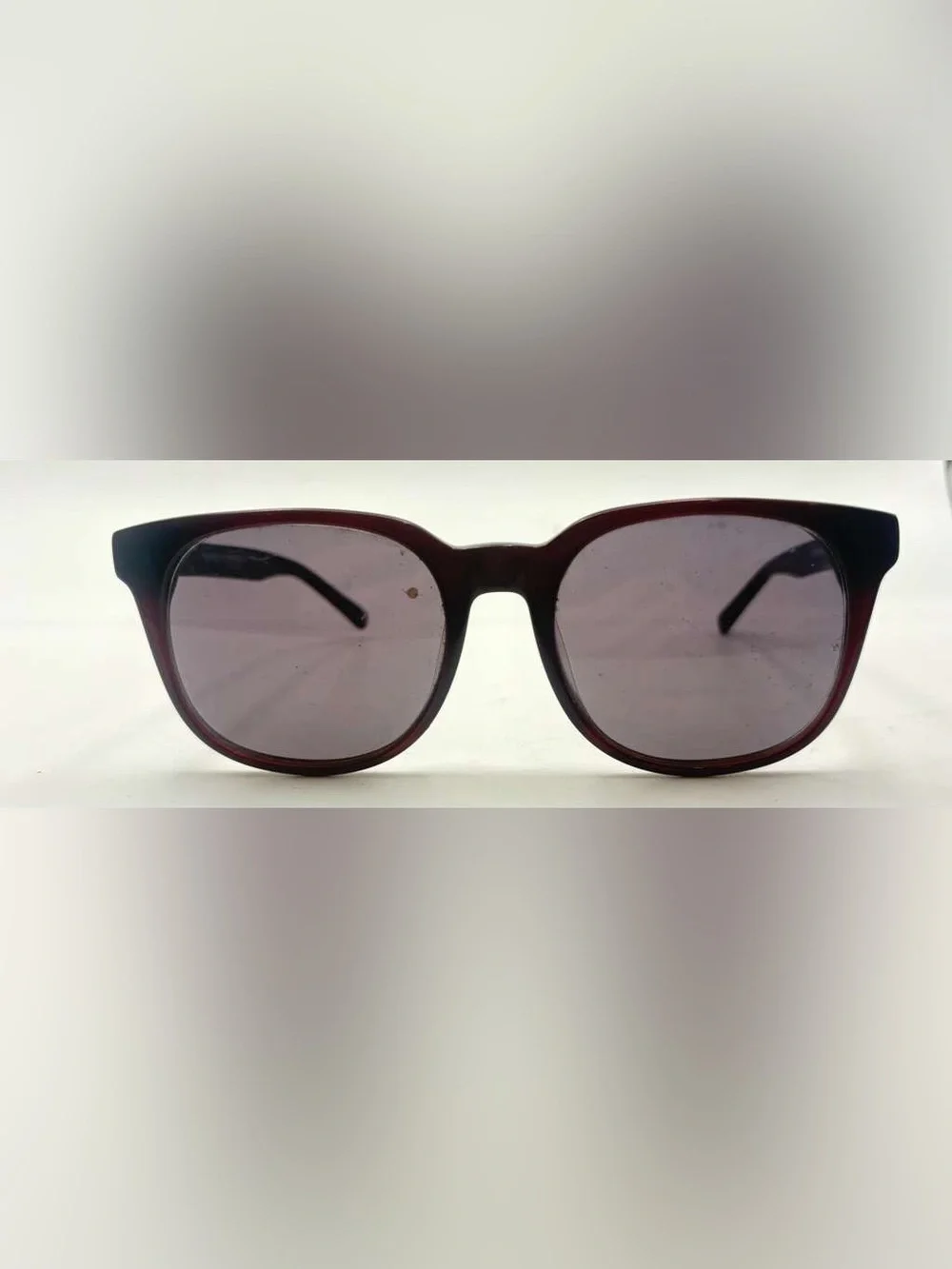 Eyebuydirect Tempest Burgundy Oval Sunglasses Frames Only